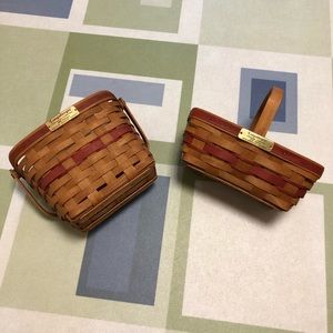 Longaberger Vintage 1989-1990 Christmas Collection